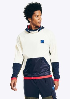 Nautica Mens Sustainably Crafted Fleece Pullover Hoodie