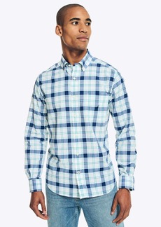 Nautica Mens Sustainably Crafted Plaid Shirt