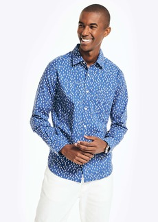 Nautica Mens Sustainably Crafted Printed Shirt