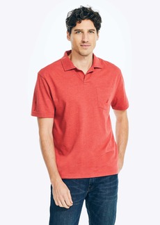 Nautica Mens Sustainably Crafted Relaxed Fit Polo