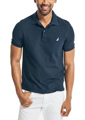 Nautica Men's Sustainably Crafted Slim-Fit Deck Polo Shirt