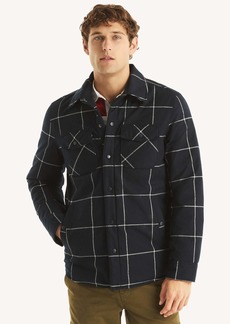 Nautica Mens Tempasphere Flannel Shirt Jacket