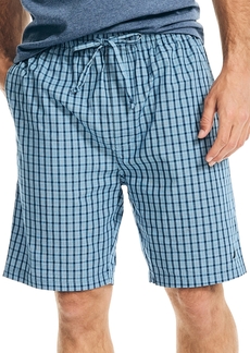 Nautica Men's Woven Plaid Shorts - Cornflower Blue