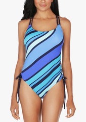 Nautica Newport Stripe One-Piece Swimsuit Women's Swimsuit