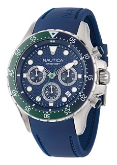 Nautica Nst Chronograph Silicone Watch