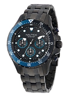 Nautica Nst Chronograph Stainless Steel Watch