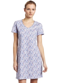 Nautica Sleepwear Women's Nautica Knit Orlean Floral Sleepshirt