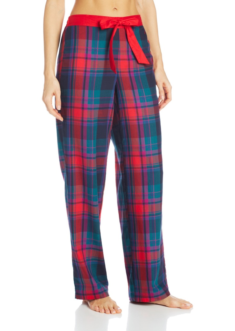 Nautica Nautica Sleepwear Women's Plaid Woven Pant | Sleepwear