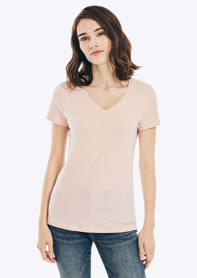 Nautica Sustainably Crafted V-Neck Deck T-Shirt