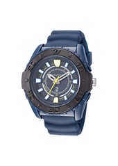 Nautica Textured Silicone 3-Hand Watch