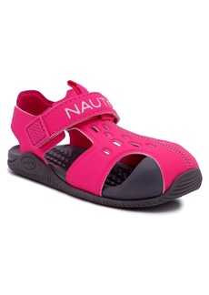Nautica Toddler and Little Girls Pearl 3 Water Shoes - Hot Pink, Gray