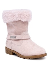 Nautica Toddler Girls Cosima Cold Weather Faux Fur Boots - Light Pink