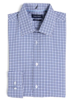 Nautica Trim Fit Dress Shirt in White at Nordstrom Rack