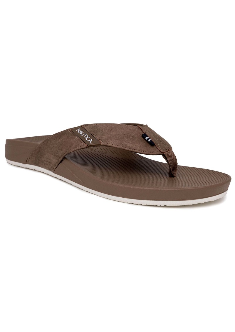 Nautica Welsey Logo Flip-Flop