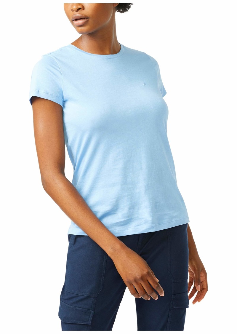 Nautica womens Nautica Women's Classic Fit Crew-neck J-class T-shirt T Shirt   US