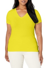 Nautica womens Easy Comfort V-neck Supersoft Stretch Cotton T-shirt T Shirt   US