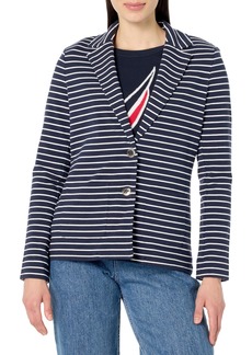 Nautica Women's Knit Blazer Jacket