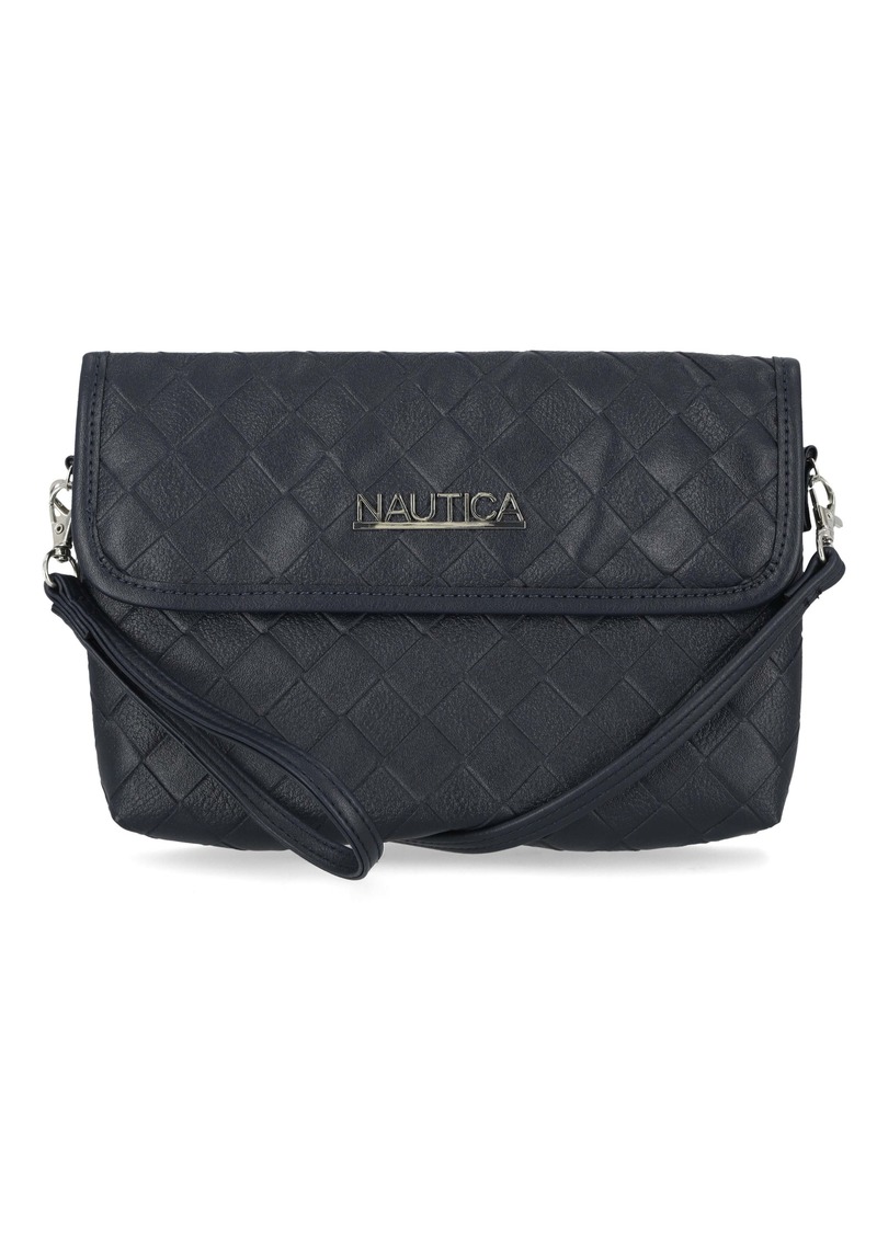 Nautica Womens Mini Wristlet Crossbody Bag