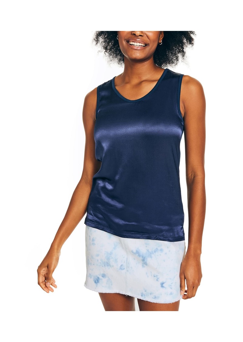 Nautica Women's Satin Tank Top