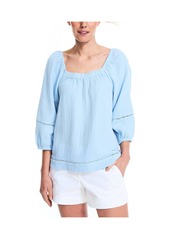 Nautica Women's Square-Neck Top