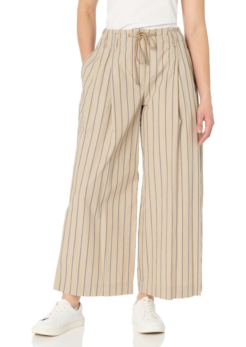 Nautica Women's Stripe Wide Leg Pants