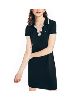 Nautica Women's Sustainably Crafted Polo Dress