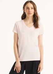 Nautica Womens V-Neck T-Shirt