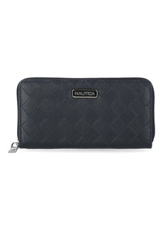 Nautica Woven Zip Wallet