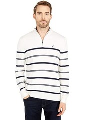 Nautica Navtech Stripe 1/4 Zip Sweater
