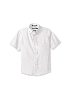 Nautica Boys' School Uniform Short Sleeve Button-Down Oxford Shirt