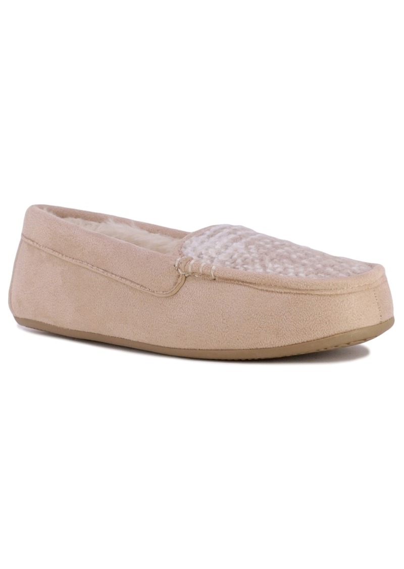 Nautica Women's Margo Moccasin Slippers - Taupe
