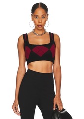 NBD Acker Argyle Jacquard Bralette