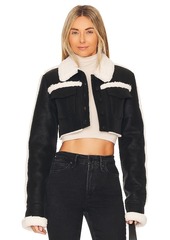 NBD Dolly Faux Shearling Jacket