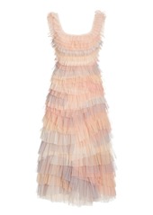 Needle & Thread - Women's Petra Ruffled Tulle Ballerina Dress - Multi - Moda Operandi