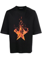 Neil Barrett Firestars oversized T-shirt