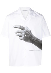 Neil Barrett hand-print short-sleeve shirt