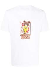 Neil Barrett Kung Fu Bear print T-shirt
