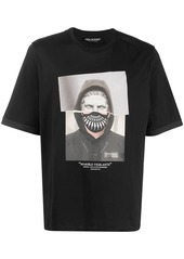 Neil Barrett Marble Vigilante graphic print T-shirt