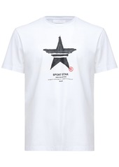 Neil Barrett Sport Star Print Cotton Jersey T-shirt