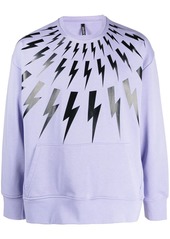 Neil Barrett Thunderbolt-print sweatshirt