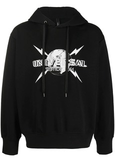 Neil Barrett Universal logo-print hoodie