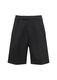 Neil Barrett Waterproof Loose Cotton & Nylon Shorts