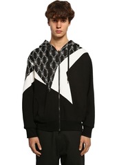 Neil Barrett Zip-up Techno Jersey Sweatshirt Hoodie