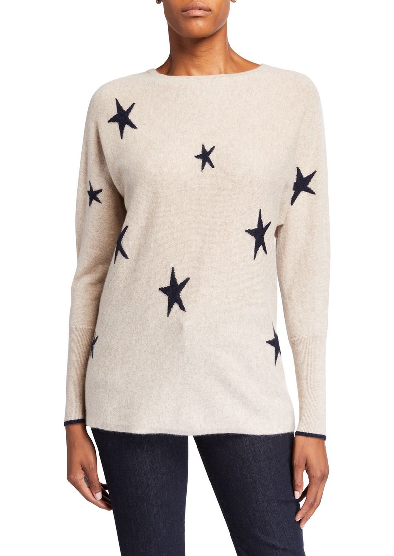 Cashmere Stars Dolman Pullover Sweater
