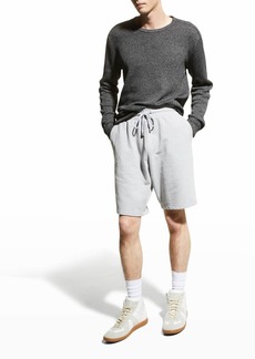 Neiman Marcus Men's Recycled Cotton Sweat Shorts
