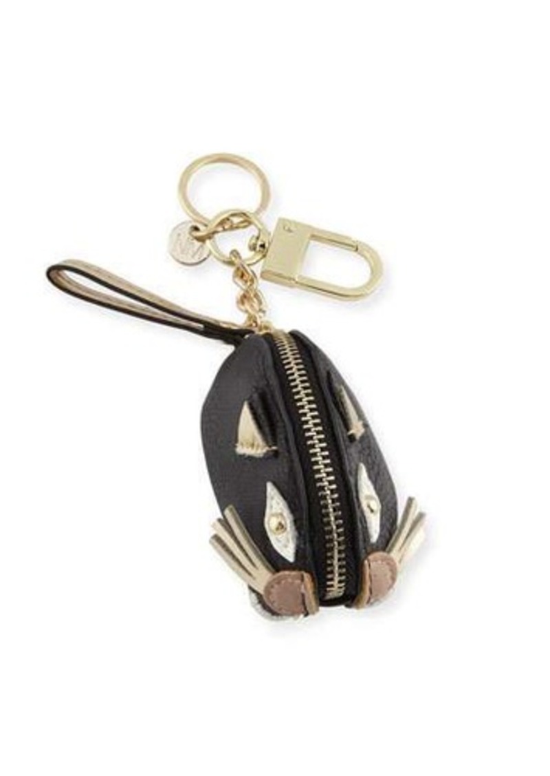 Neiman Marcus Neiman Marcus Cat Mini Coin Purse Key Chain | Handbags