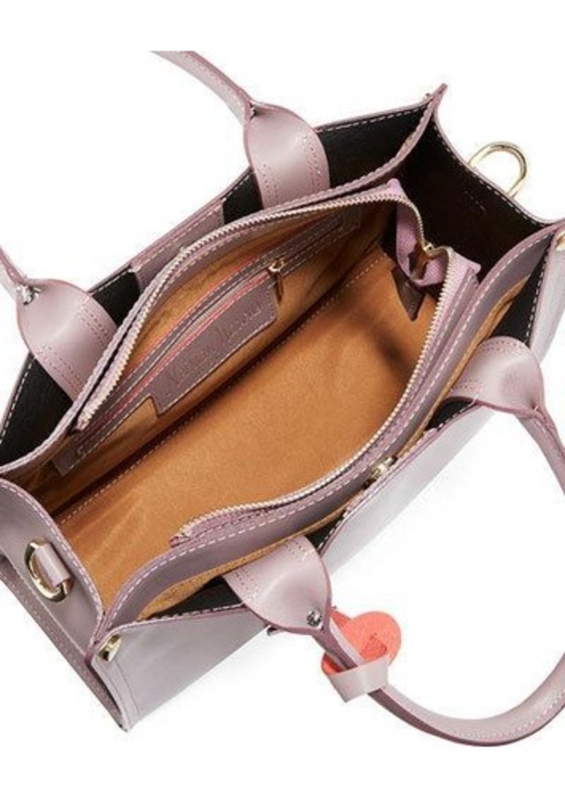 On Sale today! Neiman Marcus Neiman Marcus Smooth Leather Cutout Satchel Bag