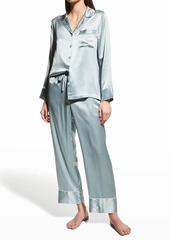 Neiman Marcus Silk Pajama Set