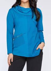 Neon Buddha Amelia Tunic In Aquamarine