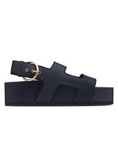 Neous Cher Leather Platform Slingback Sandals